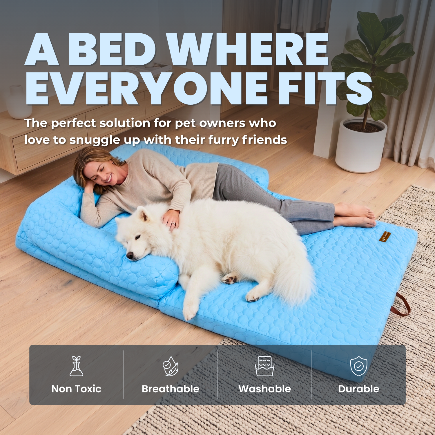 Orthopedic Cooling Dog Bed