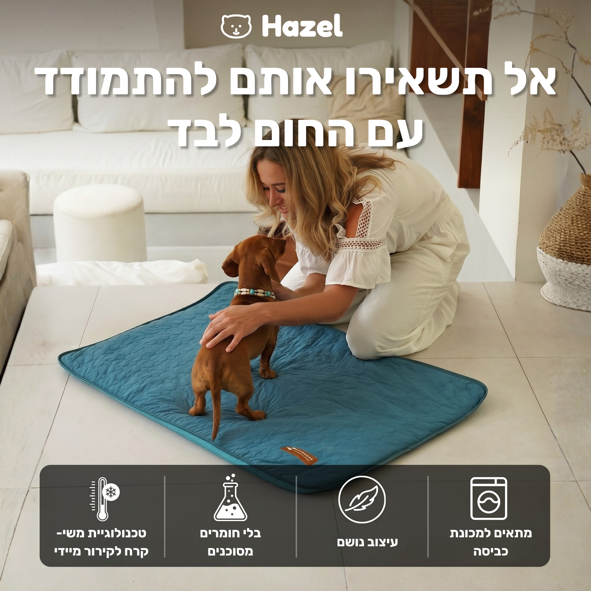 מזרן הקירור מבית הייזל